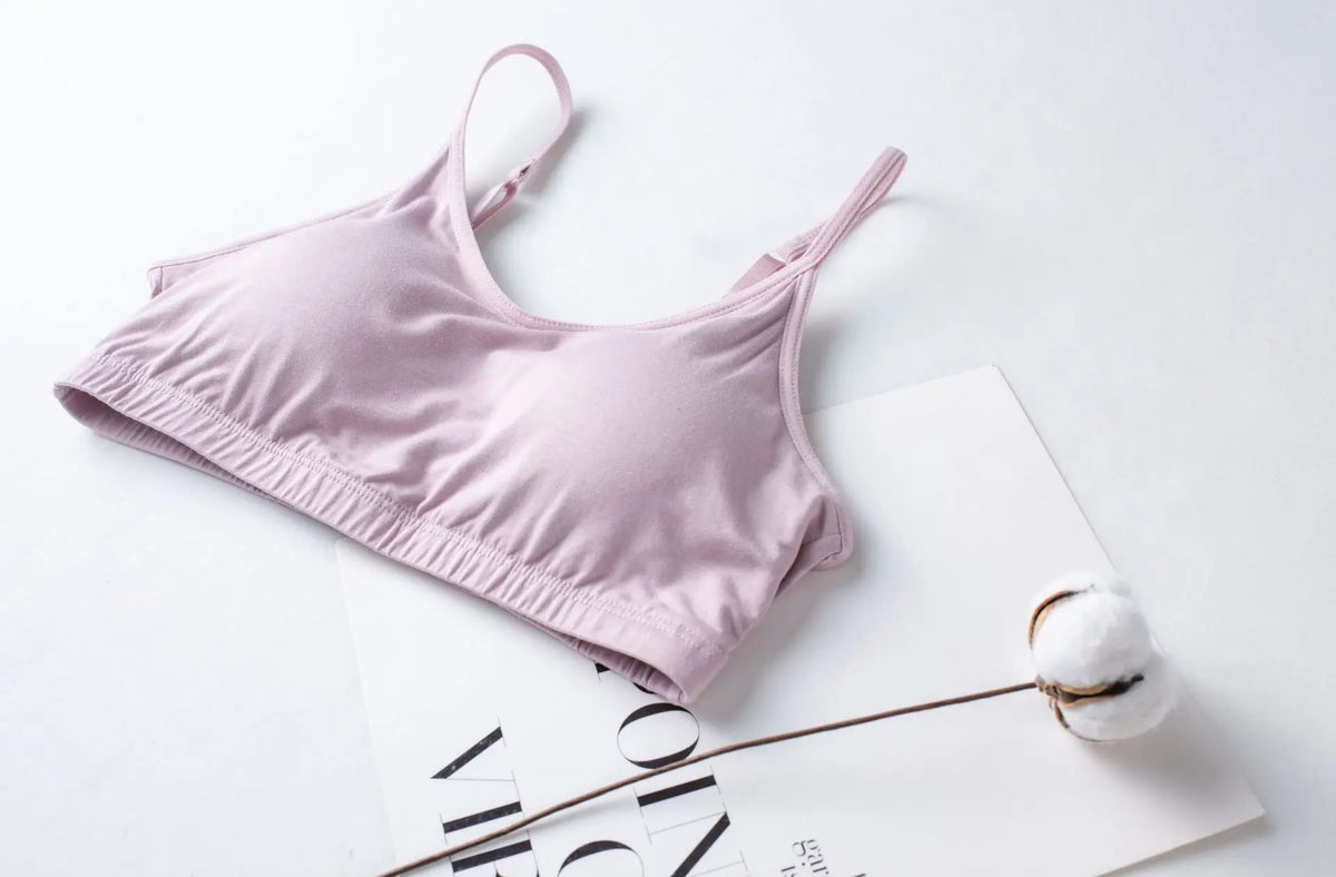 Spring/Summer Ladies Pajamas Sling + Shorts Modal With Chest Pad Solid Color Homewear Set Pajamas Sleepwear Lingerie