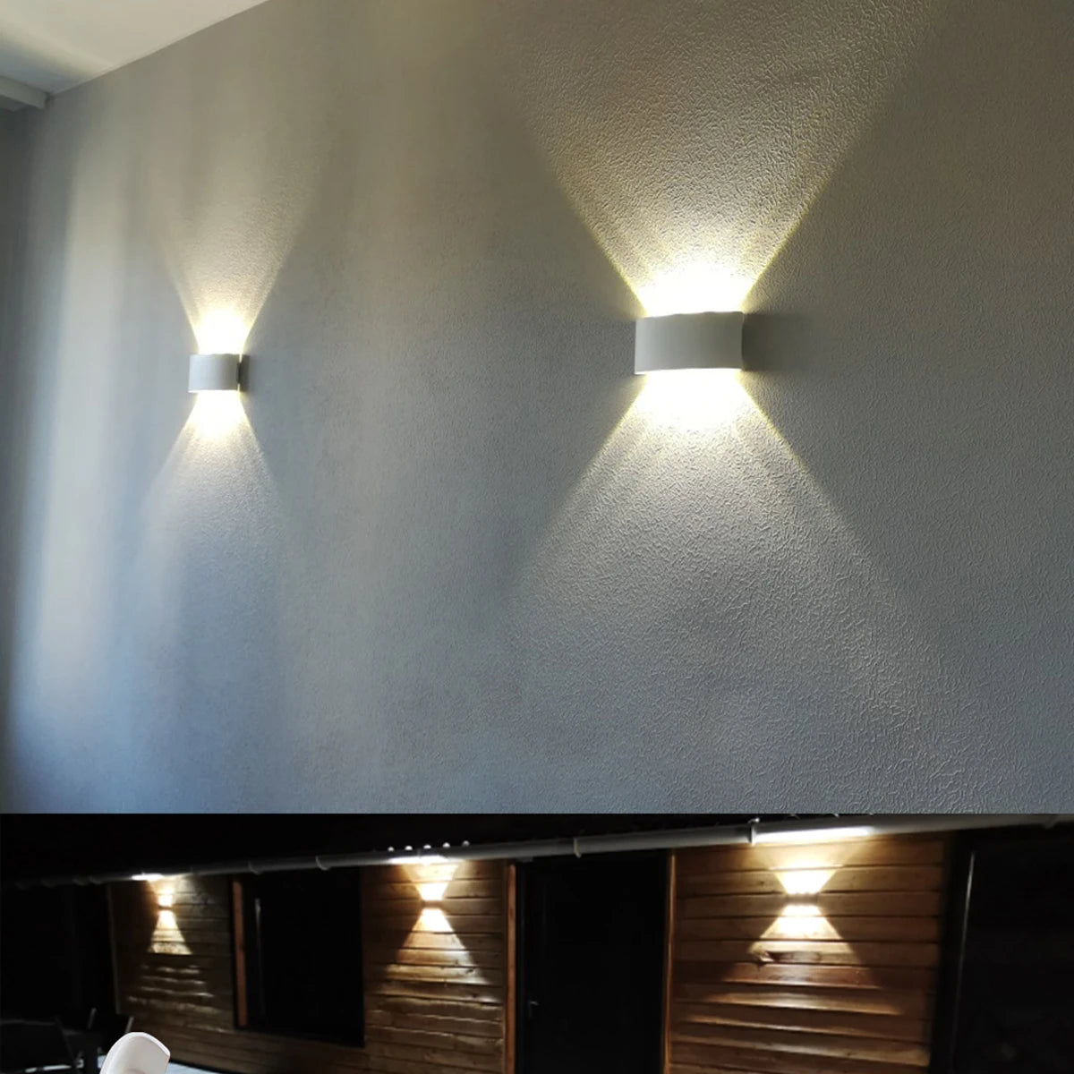 Led Wall Lamps Outdoor Indoor Waterproof IP65 wall lights for home AC110-220V 2/4/6/8/10/12W Garden Lights Outdoor Light decor