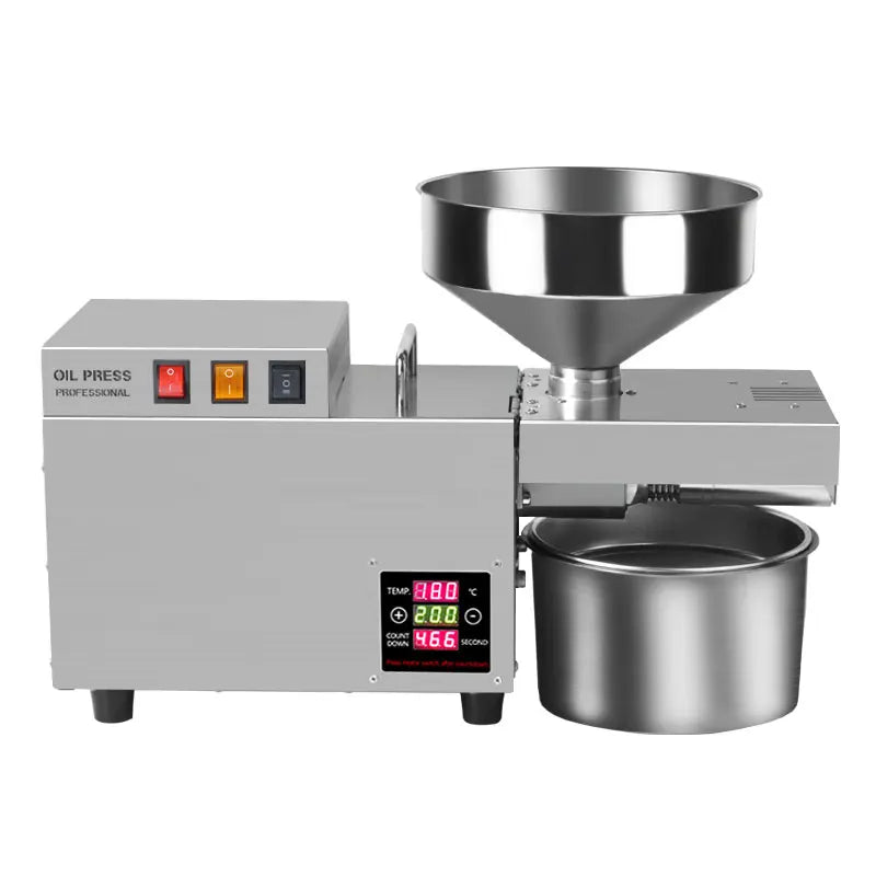 Automatic Home Use Cold Press Oil Machine Coconut Oil Extractor Automatic Grade for Olive Sesame Oil for Cooking Edible Purpose