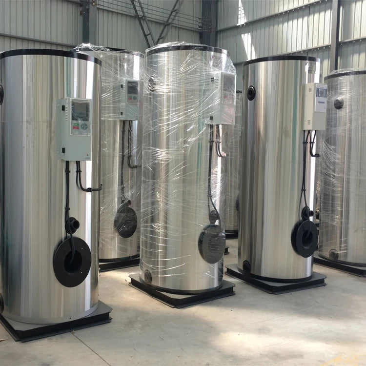 Lhs Small Vertical  500 700 1000 1500 Kg Natural Gas Lpg Oil Diesel Fired Steam Boiler