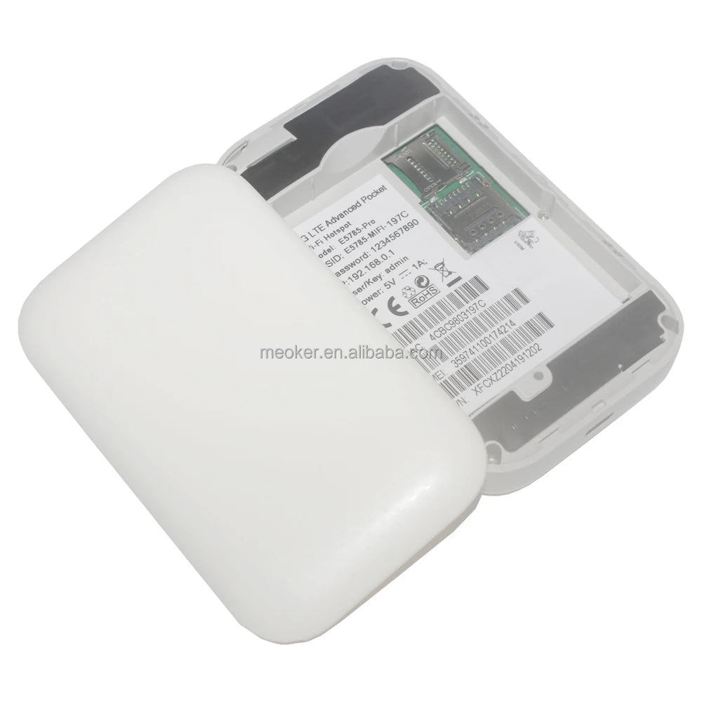 OEM ODM MEOKER E5785 Pro CAT4 150Mbps Pocket Hotspot Router With Some and VPN With 3000mAh Battery