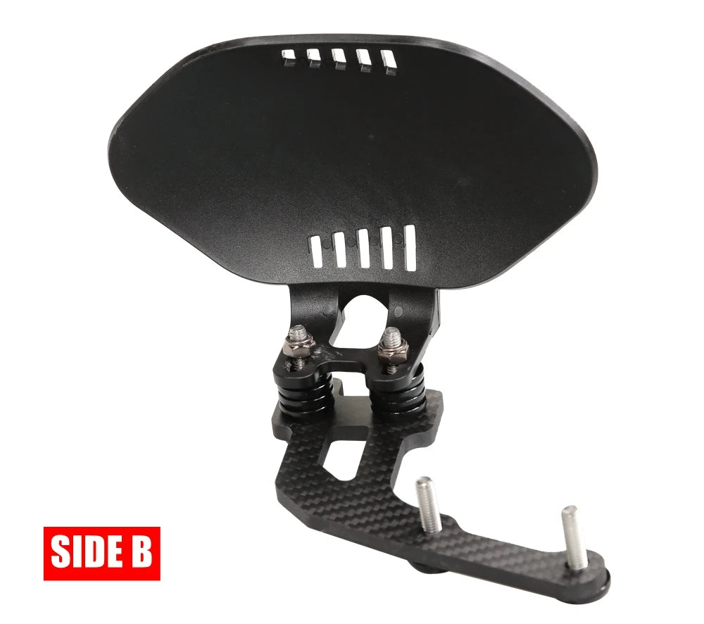 Upgraded Fender With Carbon Fiber Bracket for ZERO 10X Kaabo Mantis 10 Dualtron Electric Scooter Mudguard Wheel Cover 11 10 Inch