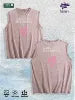 GOD IS GOOD ALL the TIME Printed Washed Vest US Local Warehouse 3 Colors Cotton Breathable Trendy Top