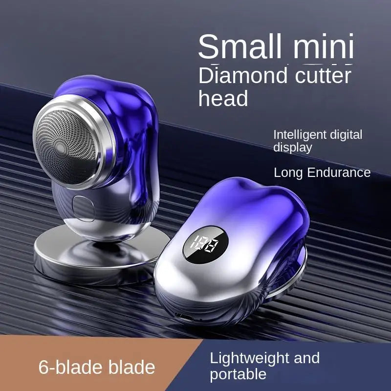 2024 Hot Selling Electric Shaver Usb Rechargeable Mens Electric Razor Portable Mini Beard Trimmer for Men Product