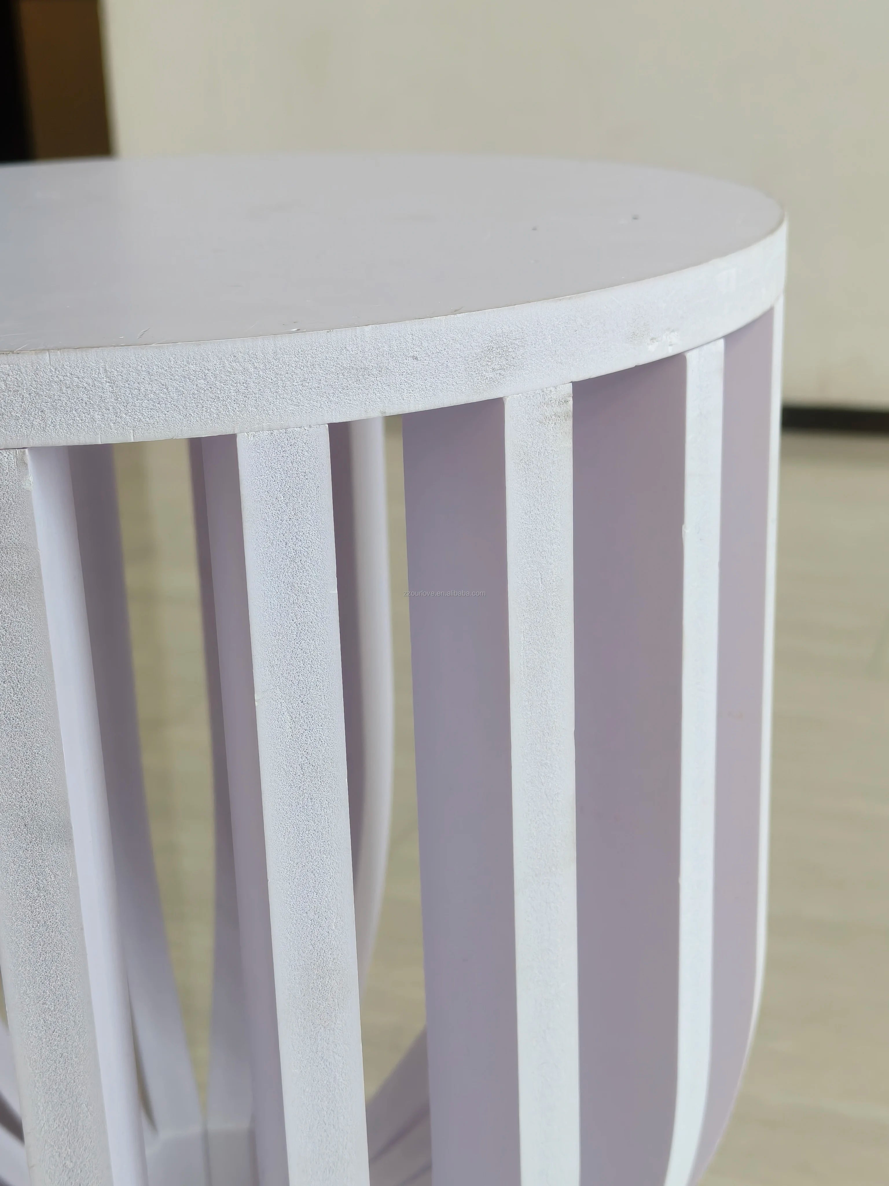 High Quality Modern White PVC Stand for Baby Shower Party