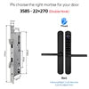 Tediton TTlock Outdoor Sliding Push and Pull Smart Lock Hotel Security Door Lock Smart Locks for Exterior Doors