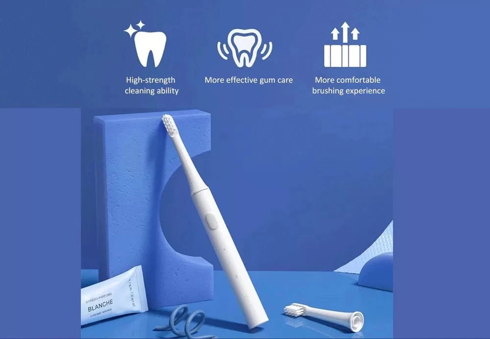 Original Mijia T100 Electric Toothbrush Head Ultrasonic Rechargeable Soft Головка зубной щетки Toothbrush Replace For Mijia T100