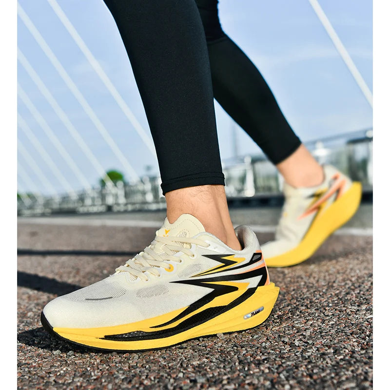 New Design Light Weight Breathable Mesh Upper Anti-Slip Fashion Casual Trainers Lace-up Tennis Sport Shoes for Men Spring Autumn