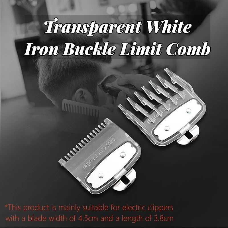 Beard Trimmer Limit Comb Shaver Replacement Clipper Blade Cutter 1.5/4.5mm 2pcs/set Universal Electric Hair Clipper Guide Comb