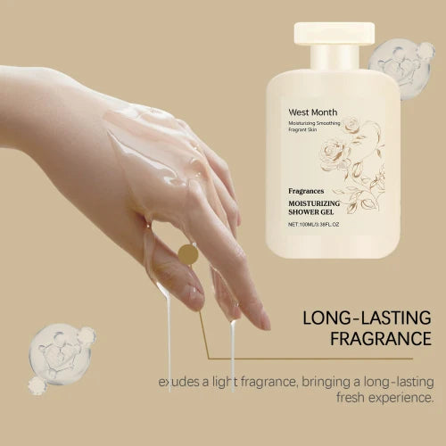 West Month Perfumed Moisturizing Body Wash Gently Cleanses Skin Soft Moist  Refreshing And Fragrant