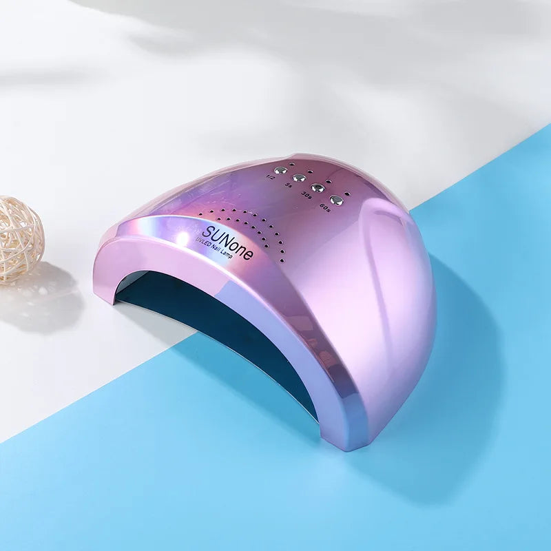 60W UV LED Nail Lamp with 30 Pcs Leds For Curing Gel Nail Dryer Drying Nail Polish Lamp 5/30/60s Auto Sensor Manicure Tools