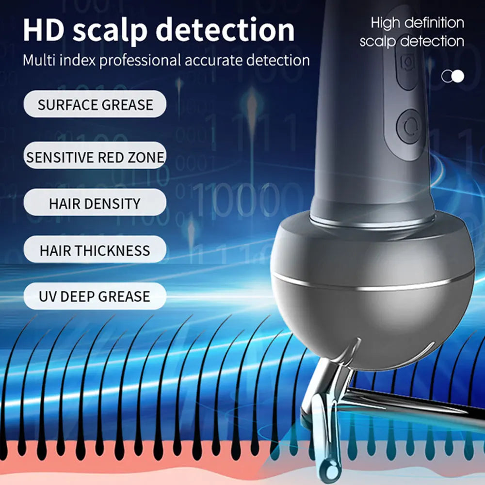 Professional Magic Mirror Skin Analyzer Camera AI 3D Scanner Face Scalp Health Analysis Multi Spectrum Skin Moisture Test