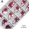 Super Shiny Multi-Color Glass Stone Sew-On Rhinestones for Evening Dress Necklace Earrings Bag Shoes-Special Shape Technique