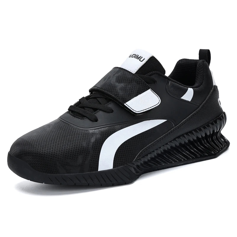 Custom Logo Sports Training Shoes Male Comfortable Lace-up Wrestling Shoes Boots Sneaker Professional Boxing Shoes