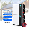 EU Stock All in One 5Kva Inverter 48V 100Ah 5Kwh LifePO4 Battery Solar Storage System 48V Lithium Home Energy Storage Batteries
