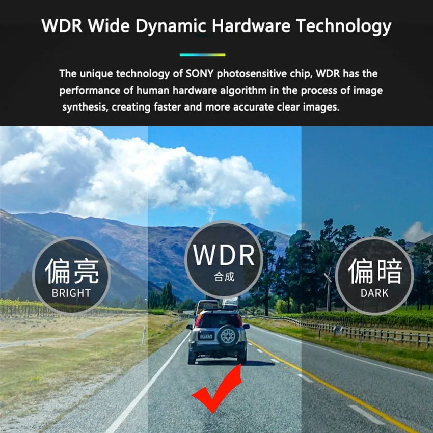 Car DVR 4K Dash Cam Camera Wifi Video Recorder For Cadillac XT5 XT6 28T 2019 2020 2021 For Chevrolet Equinox 28T 2017 2018 2019