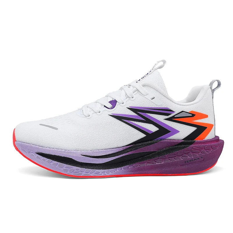 Greatshoes Mesh Upper Trail Running Shoes for Woman, Pink Women Trainer Shoes, Hot Selling Carbon Running Shoes
