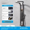 Wayon Luxury Brass Hotel Use Wall-Mounted Shower Set with Waterfall  Rain Spray Patterns Modern Design SPA Shower for Bathroom