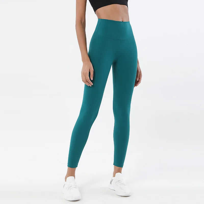 TRY TO BN Yoga Pants Leggings Women Naked Feeling High Waisted Workout Seamless Sports  Fitness GymLeggings Push Up Tights Women