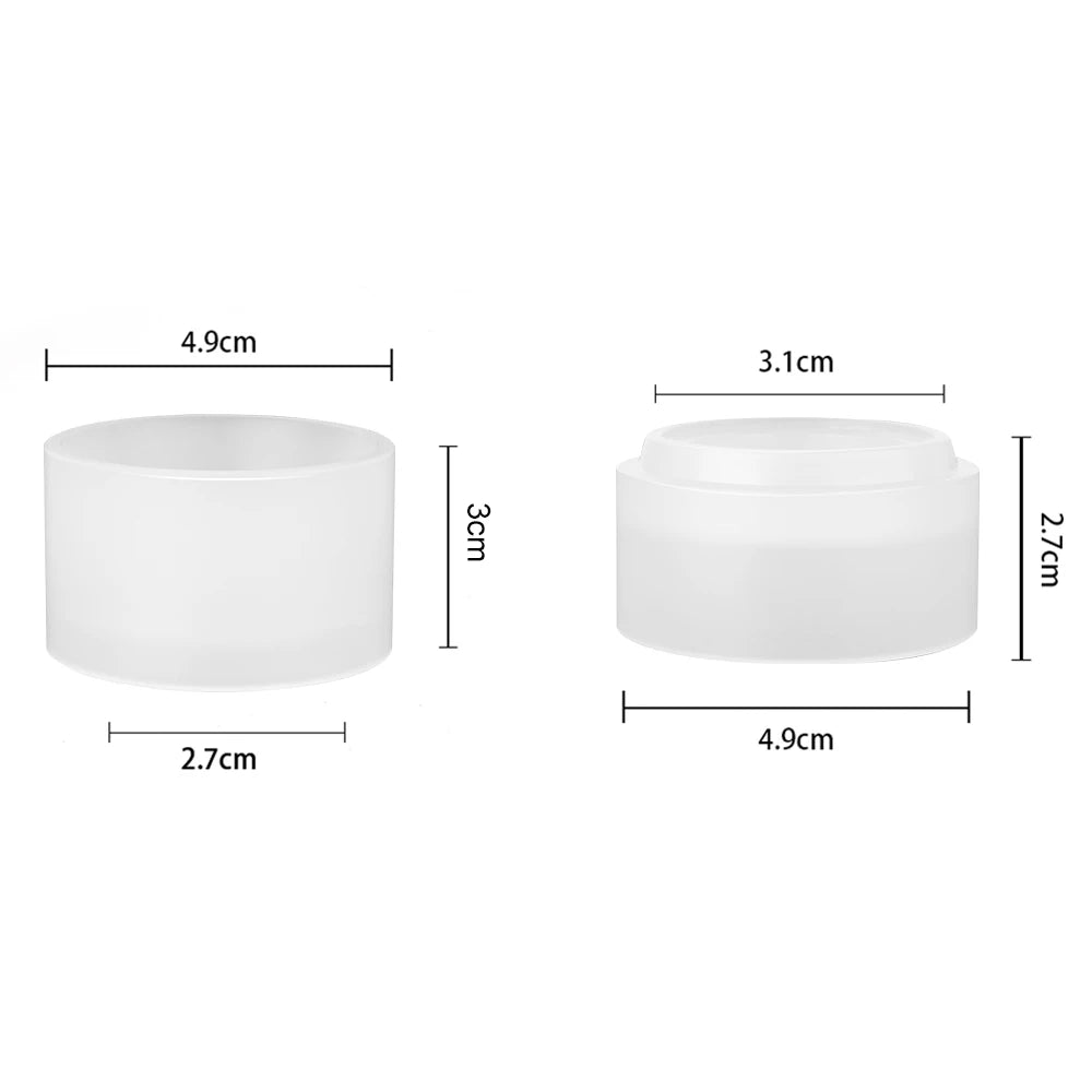 Icafilar Reusable Coffee Capsule Pod for Nespresso Stainless Steel Espresso Crema Coffee Filter Aluminum Foils Lid Tamper Dosing