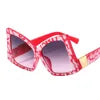 Cat Eye Sunglasses Big Frame Irregular Unusual Sunglasses Two Color Eyeglasses Frames Custom Nose Pad Eyeglasses