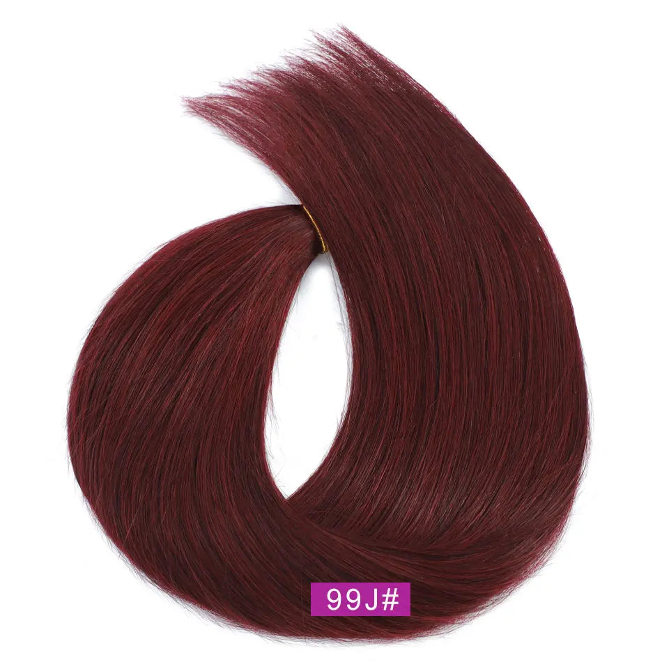 Factory Supply U Tip Hair Extensions 100% Natural Virgin Raw Hairs Customized Color U Tip Human Hair Extensions