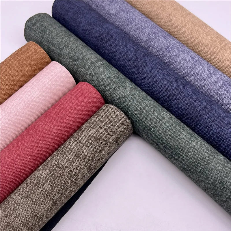 PU Leather Fabric for Handbags Notebook Shoes