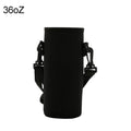 Portable Water Bottle Carrier Insulated Cup Cover Bag Holder Pouch with Strap Sports Bottle Covers
