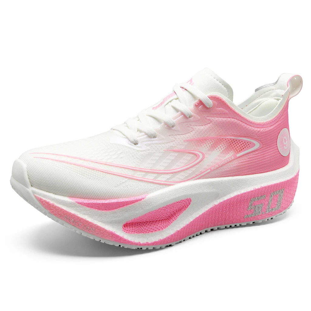 2026 Men's Ultra-Light Carbon Plate Speed Training with Trendy Sports Design EVA Insole for Autumn Season Casual Running Shoes
