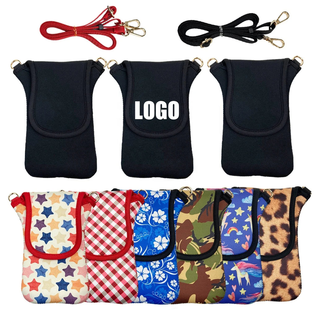 Phone Pocket Custom Mini Crossbody Bag Wallet Mobile Phone Bag Case Wallet Phone Pouch Sling Bag Pocket for iphone 17 Pro Max
