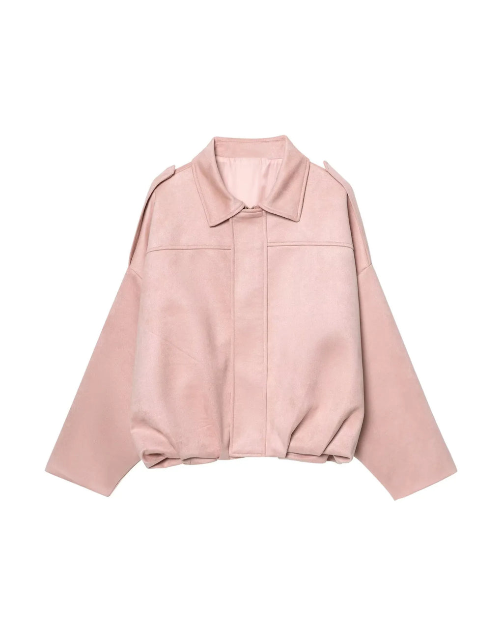 2025 Summer New Women's Elegant Loose Jacket Cross-Border Source All-Match Simple Lapel Long-Sleeved Casual Style