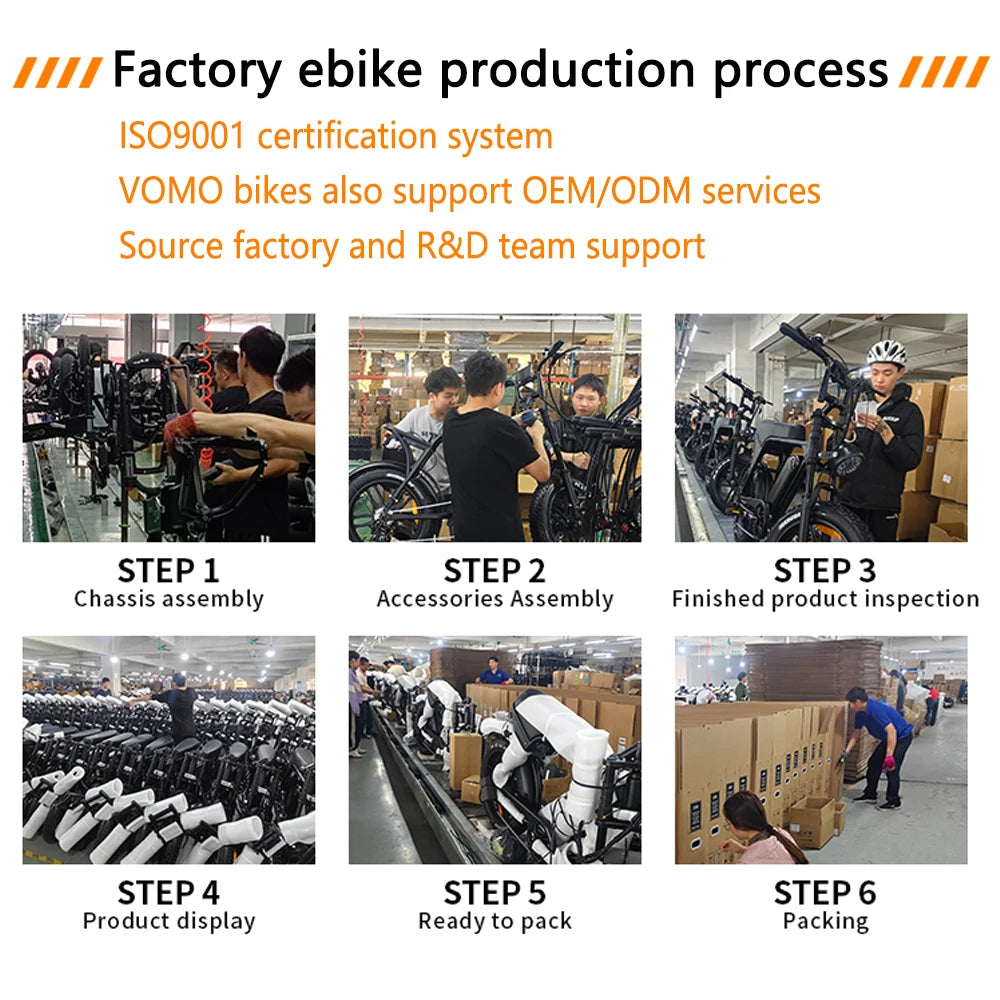 VOMO X50 EU FAST Ebike Fast Price FAT E BIKE Electr Bicycle X50 E-Bike 250W Deliver E Bike FULL Hydraulic Disc Brake EBike