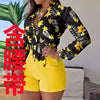 2piece Set Hot Style Plus Size Colorful Casual Button and Women Blouses Shirts