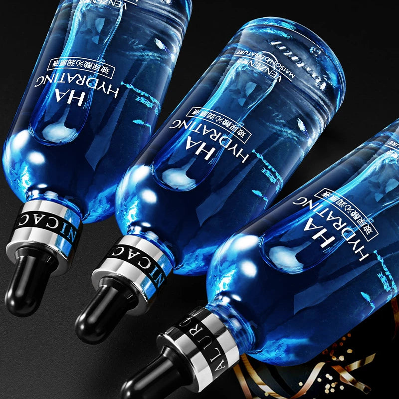 Pure Caviar Hyaluronic Acid Snail Face Serum Facial Moisturiser Nourishing Essence Skin Care Products Plant Anti Aging Firming