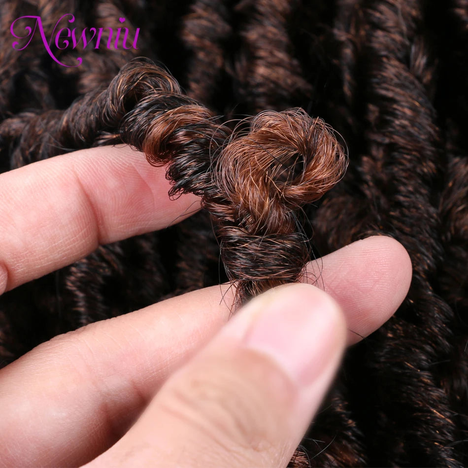 Butterfly Locs Crochet Braids Hair Synthetic Dreadlocks meche Faux Locs Crochet Hair Extensions for women braiding hair