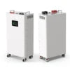 EU Stocks 16kWh 51.2V JK V19 BMS Movable Lifepo4 Solar Battery Floor-Standing Home Energy Storage System With Universal Wheels