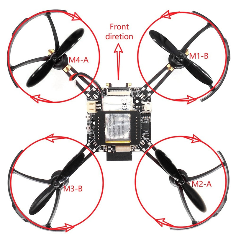 A07R ESP32 Flight Control Open Source Quadcopter ESP-Drone Drone Model Wifi Remote Control Crazyflie RC FPV Racing Drone