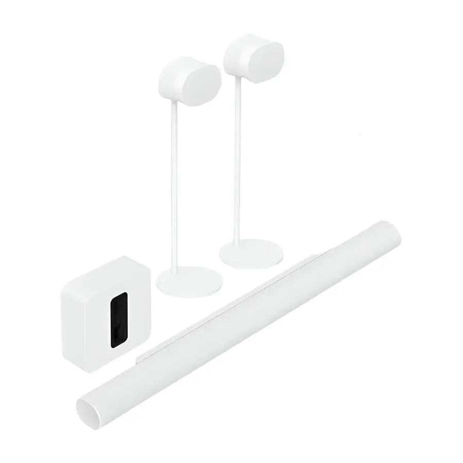 Sonos ARC Ultra Wireless Home Theater + SUB Gen 4 + 2x Era 300 + 2x Floor Stands - Beauty