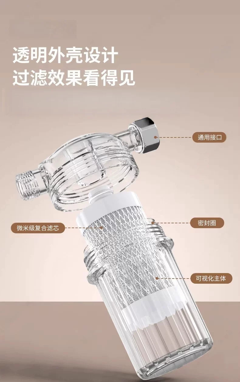 Widely Use Household Water Purifier for Water Heater Faucet  Soften Hard Water Shower Head Filter Wash Machine Pre-filter