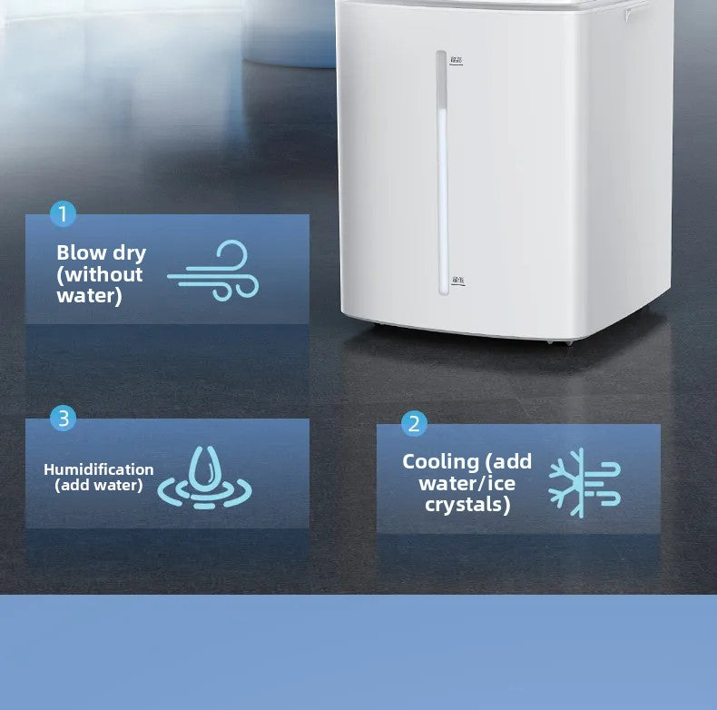 Portable Air Conditioner Fans Air Cooler 9L/12L Water Tank Remote Control 3-in-1 Cooling Fan Humidifier for Home Office Room