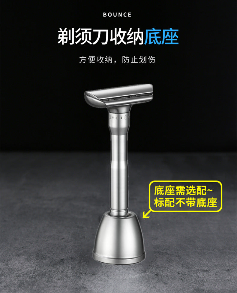 Chaoke 8-speed sharpness manual razor old-fashioned razor men's double-sided stainless steel blade beard knife