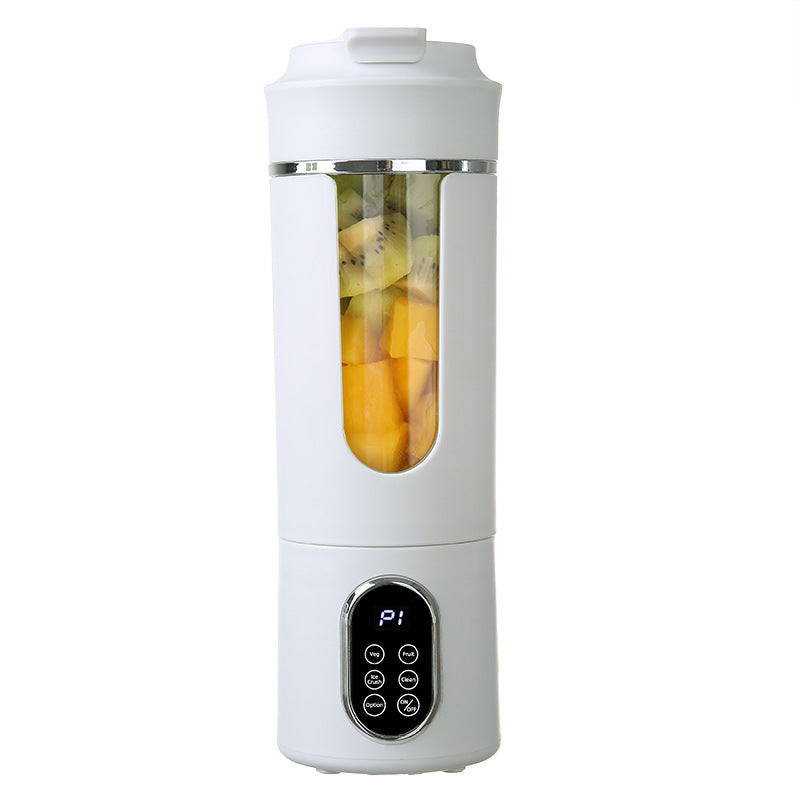 New high-end cross-border juicer household crushed ice juice cup portable rechargeable juicer outdoor 12 knife wireless