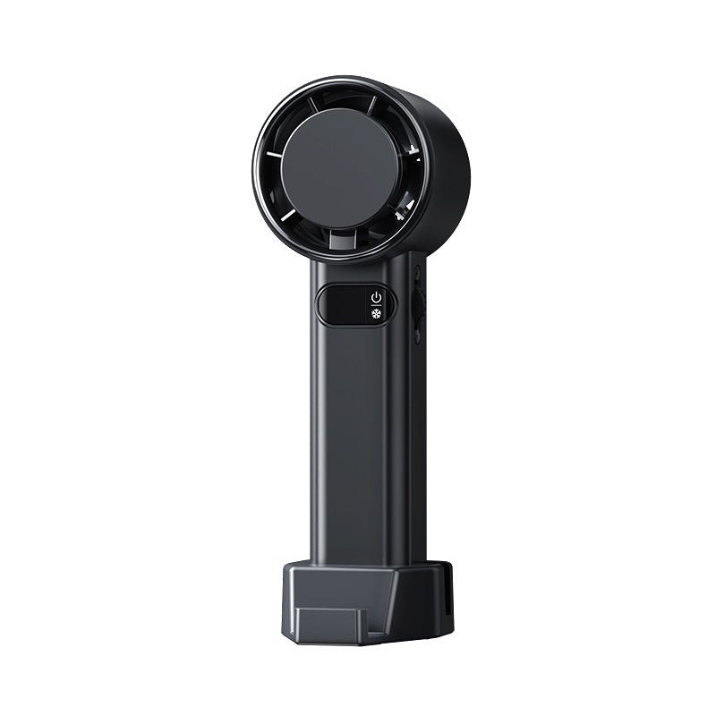 Huaqiangbei 100-speed high-speed hand-held turbo fan portable mini refrigeration ice compress fan