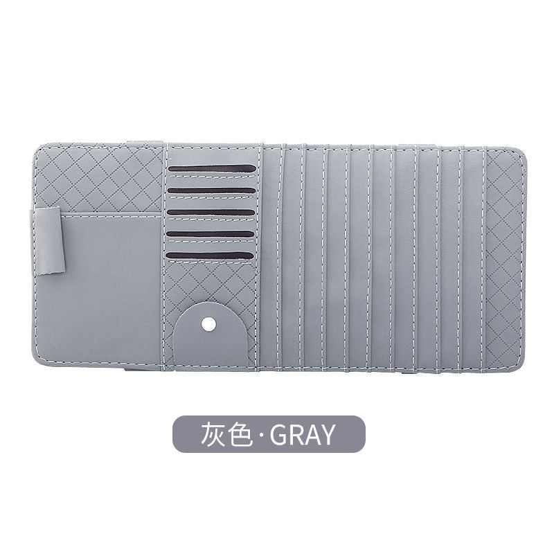 Car CD Clip Car CD Bag Multifunctional Sun Visor Cover Storage Cover CD Disc Disc Bag Storage Bag Universal