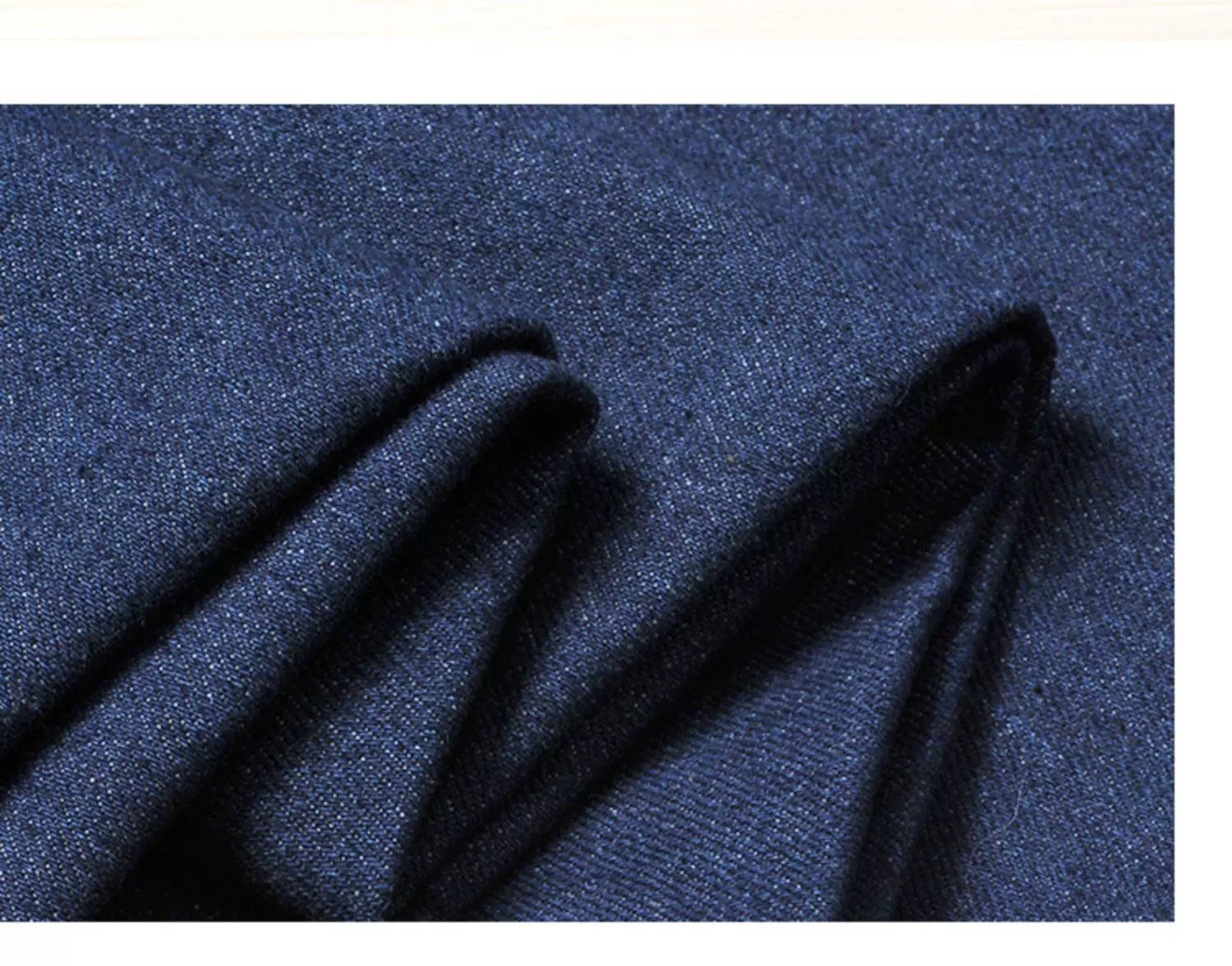 Washed Denim Jeans Fabric Cotton By The Meter for Needlework Dress Skirt Shirt Jacket Pants Diy Sewing Wearable Soft Cloth Blue