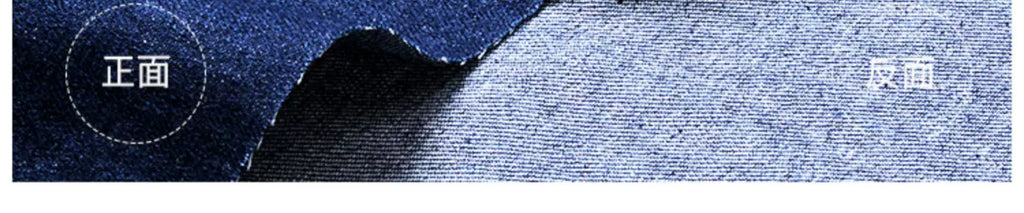 Washed Denim Jeans Fabric Cotton By The Meter for Needlework Dress Skirt Shirt Jacket Pants Diy Sewing Wearable Soft Cloth Blue