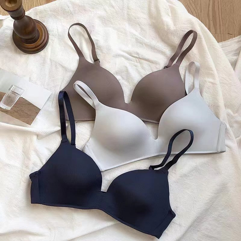 Light and thin clothing bra gathered on the support of foreign trade cross-border milk collection anti-sagging manufacturers direct supply running wholesale women's underwear