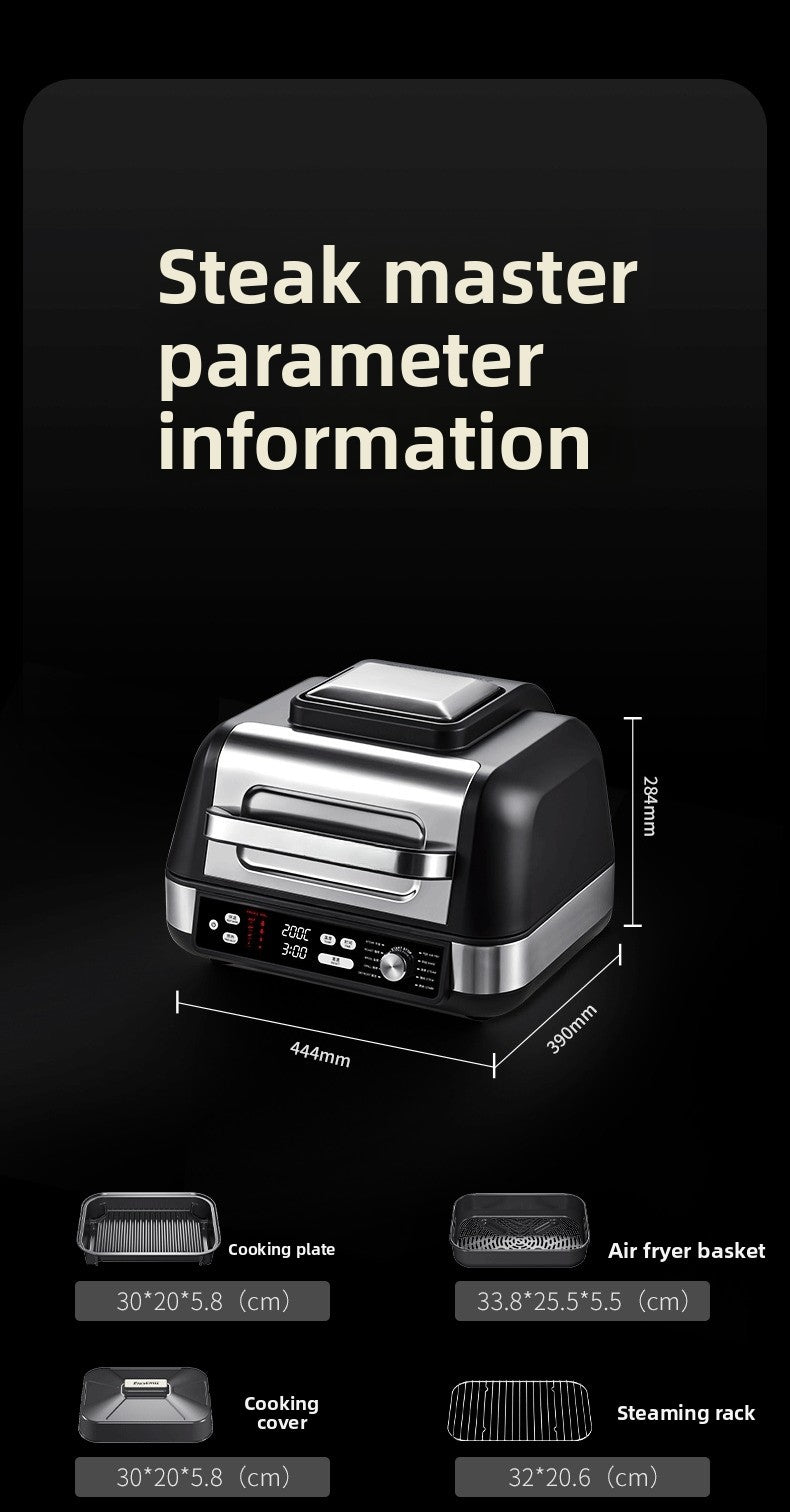 Steak machine - fully automatic steak griller - high-temperature oven - multi-functional cooking pot