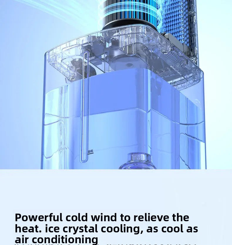 Portable Air Conditioner Fans Air Cooler 9L/12L Water Tank Remote Control 3-in-1 Cooling Fan Humidifier for Home Office Room