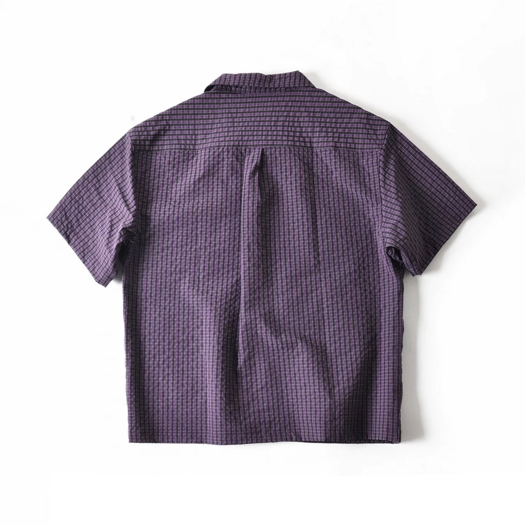 Summer Outdoor Shirt Men Short Sleeve Summer Streetwear Cleanfit Fashion Loose Casual Oversize Plaid Blouse Hawaiian Shirts